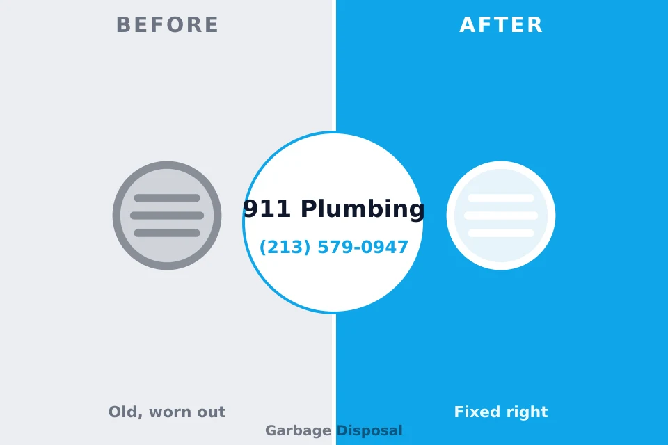 Before and after: plumbing repair Ortonville, MI